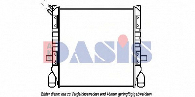 AKS DASIS 270050t -  Радиатор, охлаждение двигателя